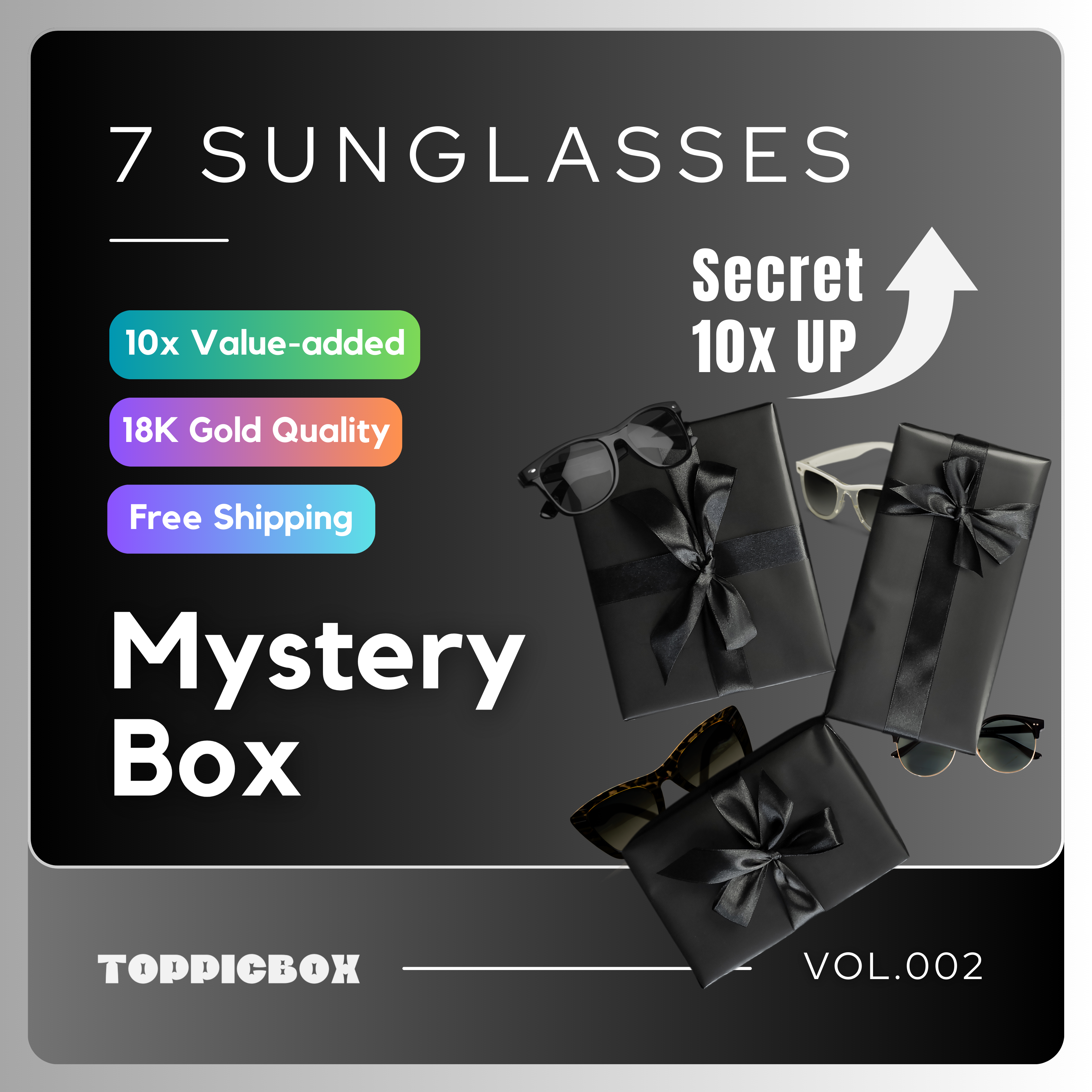 MysterySunglass Box (7-piece)